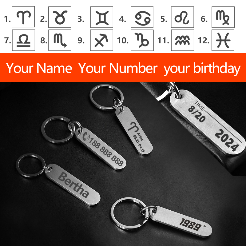 Llaveros personalizados con le - Initial Ring Custom reseña y precio