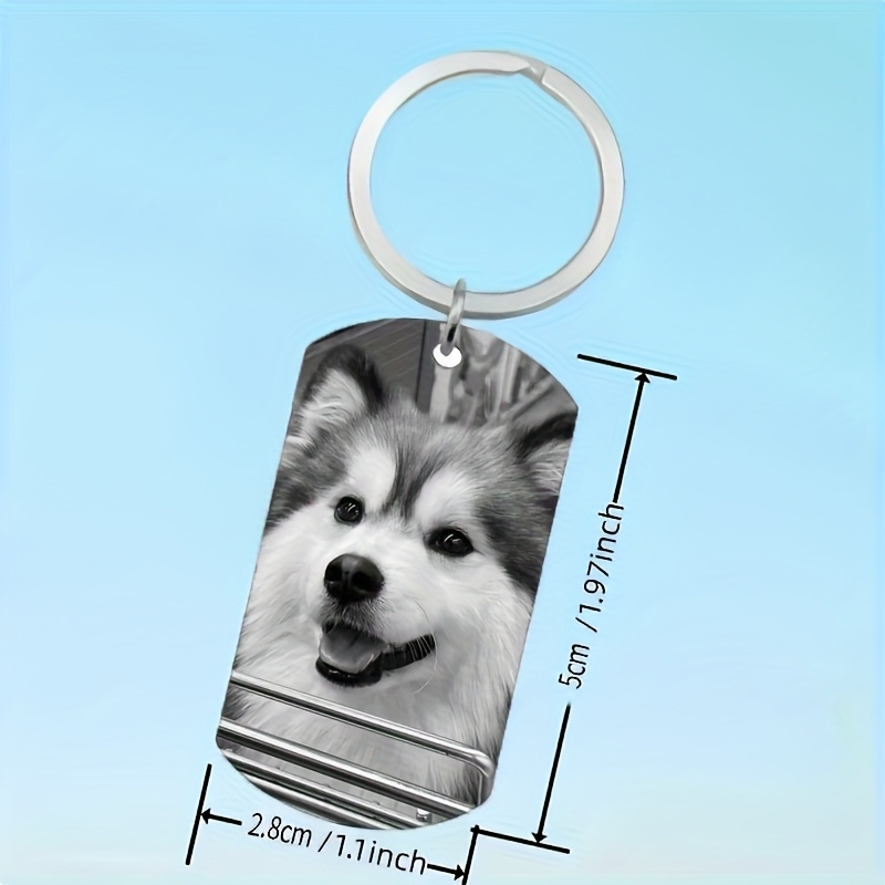 Llavero con foto personalizada - Initial Ring Custom reseña y precio